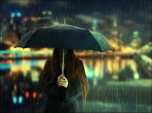 下雨天的心情图片,细雨纷飞，心情如丝