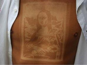 太阳晒伤的图片